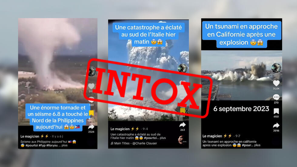 Comment un compte TikTok utilise les récentes catastrophes naturelles